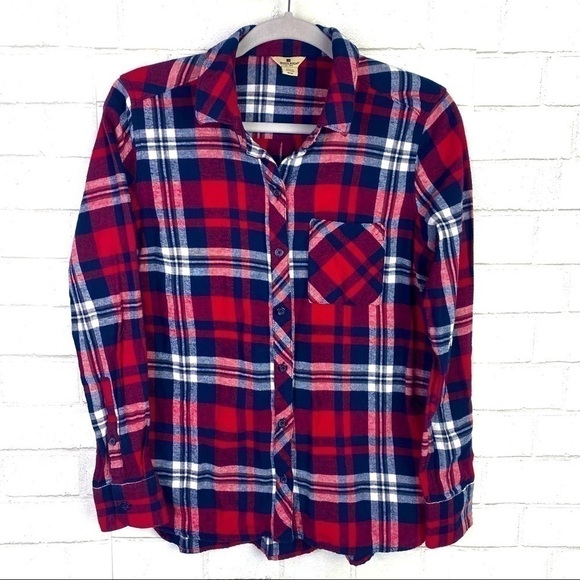 Woolrich COTTON FLANNEL BUTTON DOWN SHIRT - Picture 6 of 6